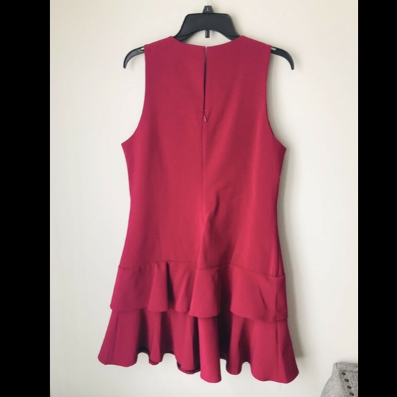 NWT Olive & J Stitch Fix Exclusive Wine Dress - Picture 3 of 3